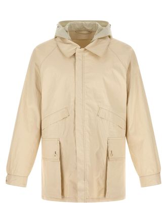 Christophe Lemaire Beige Linen Shell Mens Jacket