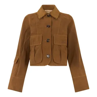 Barbour Light Jackets, female, Brown, Size: XS Dalbury Casual Jacket