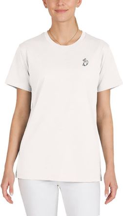 Dalix Heartly Ghost Tee in Vintage White at Nordstrom, Size Xx-Large
