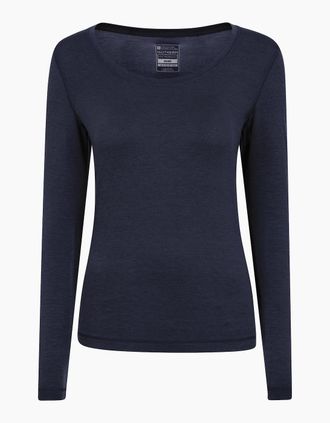 Mountain Warehouse Womens Mountain Warehouse Womens/Ladies Keep The Heat Thermal Top - Navy - Size: 12