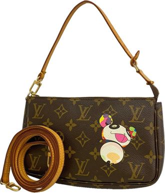 Louis Vuitton Brown Pouch (Pre-Owned)
