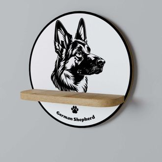 OEM Pastor Alem&aacute;n Estante Redondo