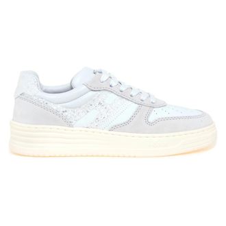 Hogan H630 Sneaker - Dames - Sneakers - Wit - 39 EU - Leer - Schoenen