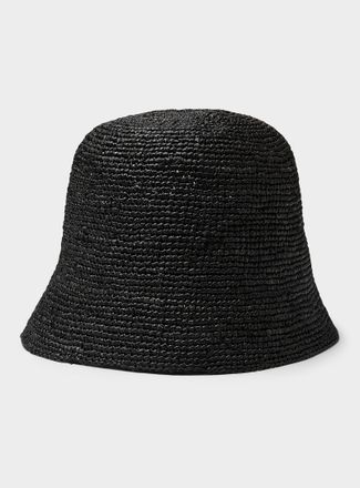 Ibeliv Womens Andao natural raffia Cloche Hat