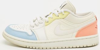 Air Jordan s Multicolor Leather Air Jordan 1 Low Top Sneakers
