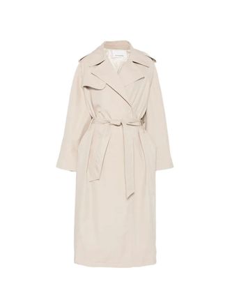 Frankie Shop Riva Cotton Trench Coat