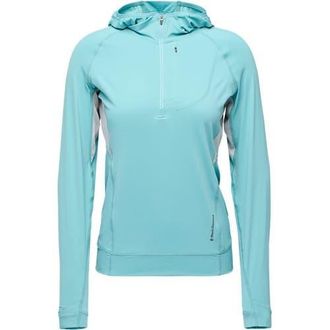 Black Diamond Alpenglow Pro Hooded Top - Womens in Glacier at Nordstrom, Size X-Large