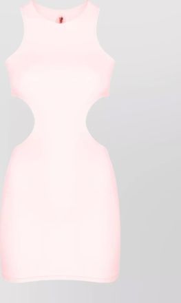 Reina Olga sleeveless minidress featuring cut-out detailing