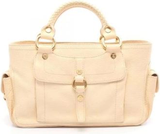 Celine Pre-owned Handbags, female, Beige, Size: ONE SIZE Pre-owned Vintage Handbag
