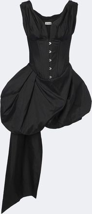 Staud Abito Fabianne in seta a corsetto