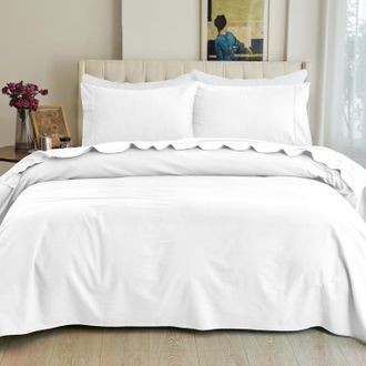 Elegant Comfort 4-Piece Cotton Flannel Sheet Set - 100% Turkish Cotton