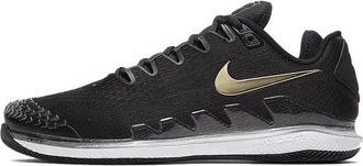 Nike Air Zoom Vapor X Knit Black Metallic Gold AR0496-003