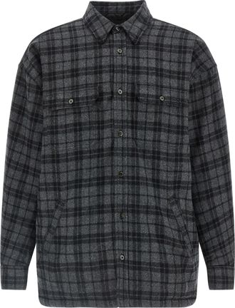 Willy Chavarria Mens Padded Overshirt