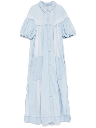 Free People On The Road jurk - Blauw