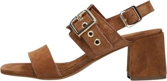 Stefano Lauran Dames, Schoenen, Bruin, Maat: 39 EU Leer