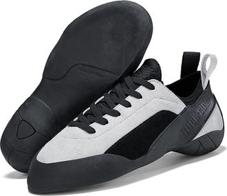 Generic Rock Climbing Shoes for Men - Rock Climbing and Boulder Shoes for Indoor Outdoor - Women Durable Rubber Climbing Shoe (Black and White,10.5)