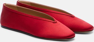 Le Monde Beryl Le Monde B&eacute;ryl Luna satin ballet flats