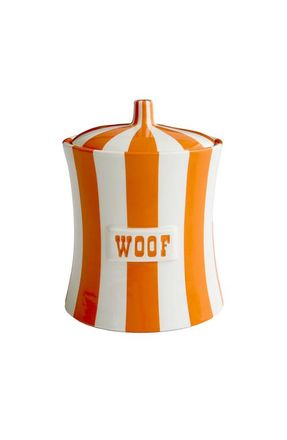 Jonathan Adler Vice Woof Canister in Orange at Nordstrom