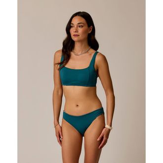 Carve Designs St. Barth Reversible Bottom in Palmetto/nightdive at Nordstrom, Size Xx-Large