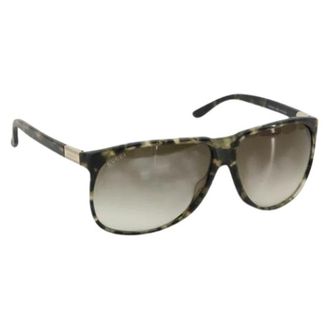 Gucci Pre-owned Accessories, female, Brown, Size: ONE SIZE Pre-owned Sunglasses