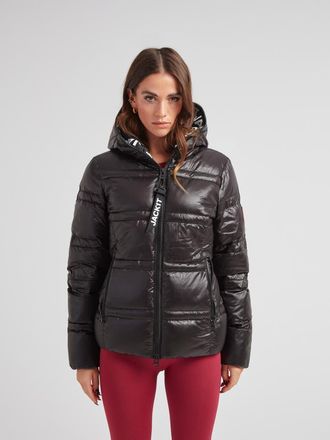 JACK1T R4D Tramline Racer Hooded Puffer Jacket in Black/black at Nordstrom, Size Xx-Large