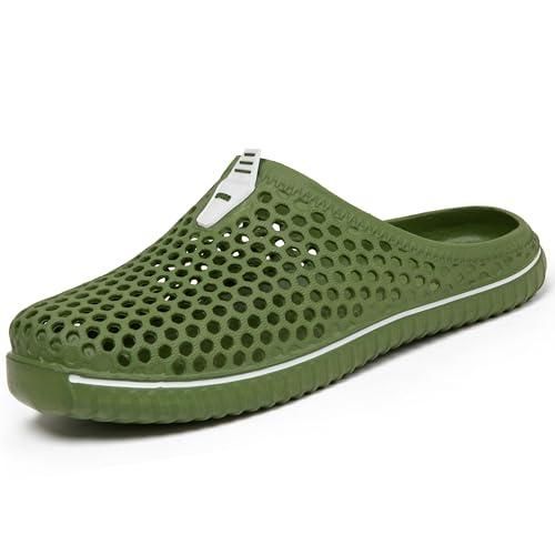 Chaussures De Jardin SAGUARO Homme Femme - Sabots Anti-Slip Respirants, Légers, 36-45 EU - Intérieur Extérieur