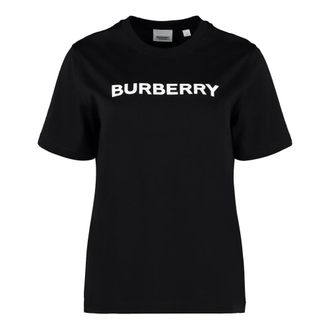 Burberry Dames, Tops, Zwart, Maat: XS Katoen