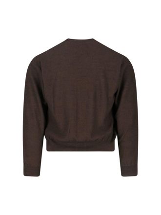 Christophe Lemaire Mens Sweaters Brown Acrylic