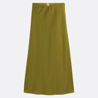 La Redoute Collections Lange maxirok, satijn
