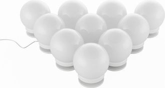 Vicco Iluminaci&oacute;n De Tocador, Blanco, 400 Cm Vicco