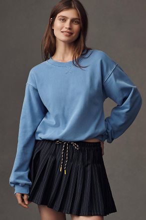 Pilcro The Niki Bubble Sweatshirt by Pilcro
