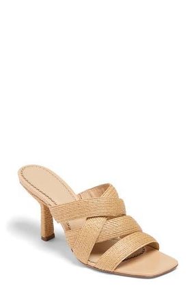 Cinq &agrave; Sept Dina Strappy Sandal in Natural Raffia at Nordstrom Rack, Size 9.5Us / 39.5Eu