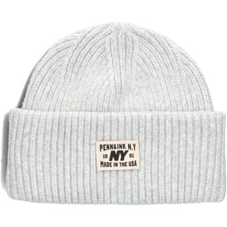 Penn & Ink Beanie W25B354 - Dames - Hoeden - Grijs - ONE Size - Accessoires