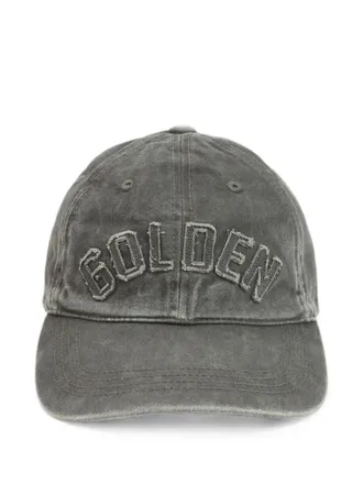 Golden Goose Baseballpet met gouden ganslogo
