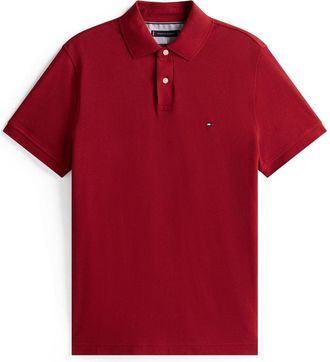 Tommy Hilfiger Heren 1985 Regular Poloshirt (Rood)