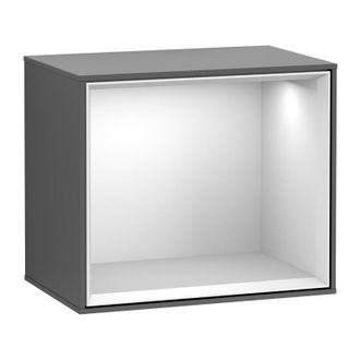 Villeroy & Boch Villeroy&boch - Finion, Estantes, 418 X 356 X 270 Mm, Angular, Iluminaci&oacute;n Interior, Modelo Suspendido, Madera, Iluminaci&oacute;n Led, 3x Led / 2.3w, 2700 K