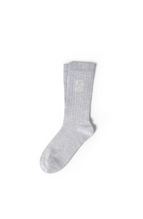 Brunello Cucinelli Cotton socks in Fog at Nordstrom, Size Xx-Large Eu