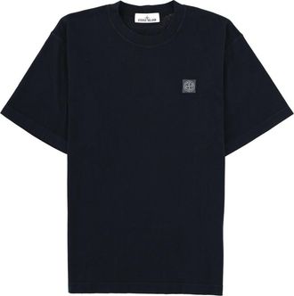 Stone Island T Shirt With Logo Patch