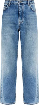 Off-white Straight-leg Jeans - Heren - Regular Fit Jeans - Blauw - W29 - Katoen - Jeans