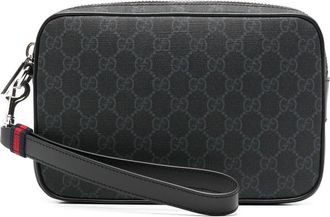 Gucci GG Supreme Canvas Clutch Bag