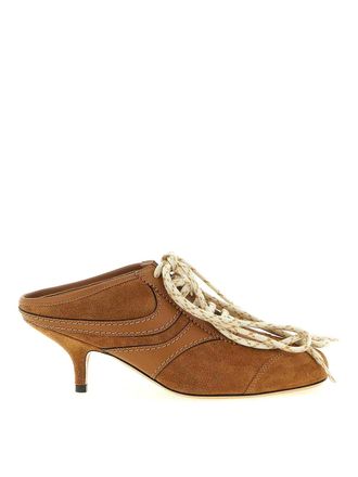 Dries Van Noten Heeled Suede Sneakers