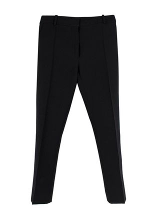 Valentino Garavani Valentino Black Tailored Cropped Trousers Size XXS
