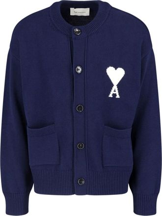 Ami Cardigan Girocollo Ami De Coeur