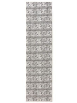 benuta Alfombra de exterior & interior blanco 80x300