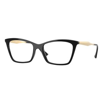 Vogue Glasses, female, Black, Size: 53 MM Stylish Eyeglasses