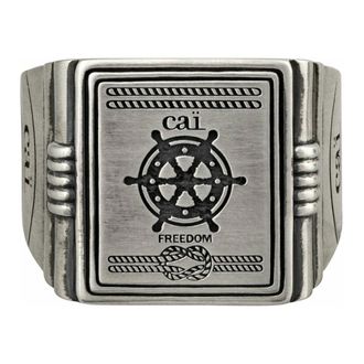 Cai Heren, Accessoires, Grijs, Maat: 66 MM