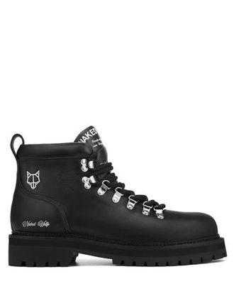 Naked Wolfe Bear Leather Boot in Black at Nordstrom, Size 7