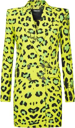 Philipp Plein Blazer Leopard