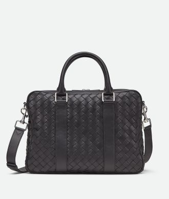Bottega Veneta Slim Intrecciato Briefcase - Bottega Veneta