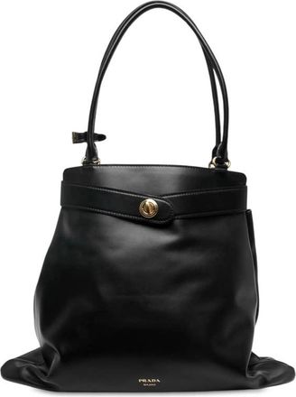 Prada Pre-owned Prada Calfskin Etude Softy Shoulder Bag Ladies RWX5FIFCNLNEM3J9